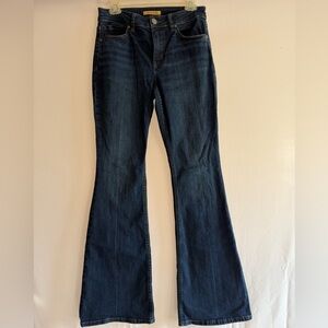 Shyanne 29W X 34L Luna High Rise Flare Dark Wash Jeans